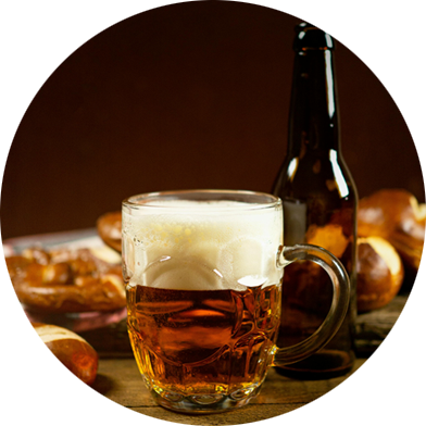 A beer at the Genika Cafe tavern
